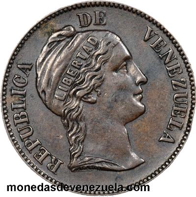 1 CENTAVO 1862 monaguero