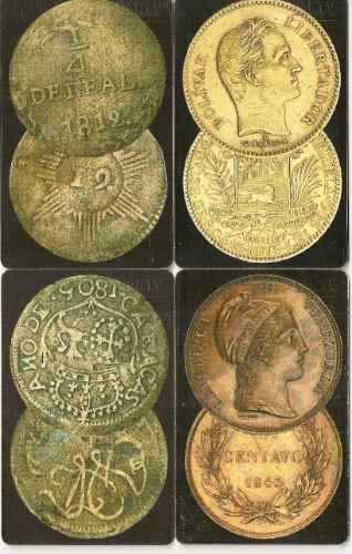 Monedas antiguas de Venezuela