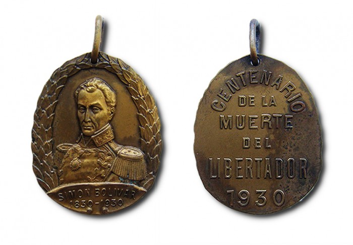 medalla ovalada
