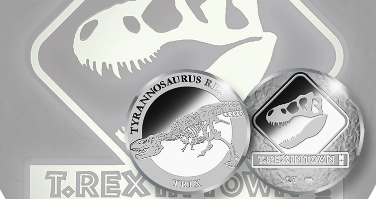 tyrannosaurus-rex-proof-medal-glows-in-the-dark