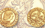 1466-1476 sforza gold ducato