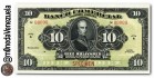 Billete 10 Bolívares de 1916 del Banco Comercial   Anverso