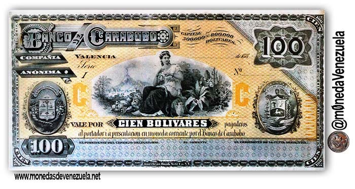 100Carabobob anverso