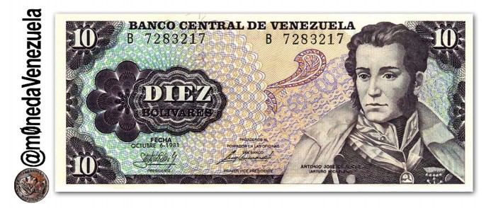 10bolivares 1981