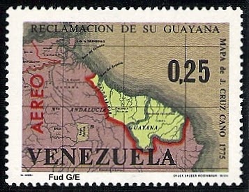 Guayana Esequiba Mapa Cruz Cano 1775