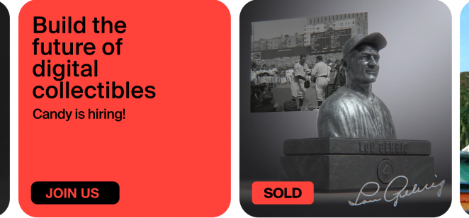 La ronda de financiación valora la plataforma NFT Candy Digital en 1.500 millones de dólares