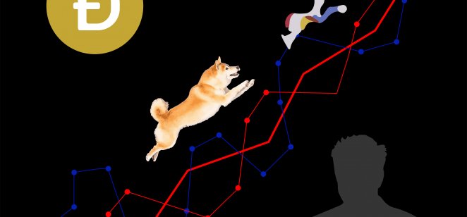 Dogecoin se dispara de nuevo tras el tuit de Musk, subiendo casi un 30%.