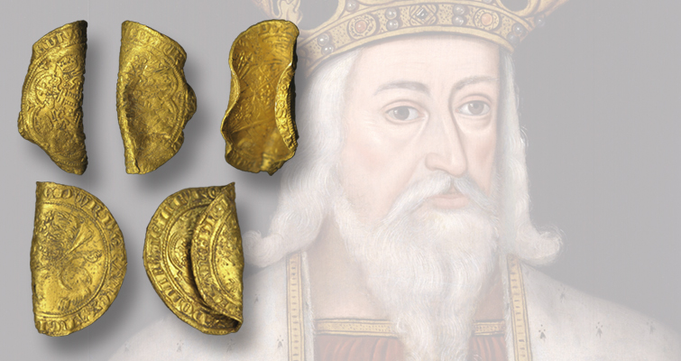 Localizadas las monedas del tesoro de la época de la Peste Negra en el Reino Unido