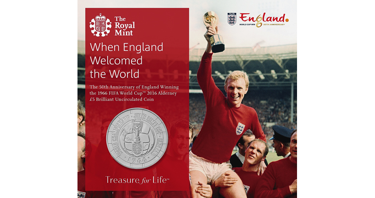 La esposa del fallecido futbolista acuñó una moneda de 5 libras La esposa del fallecido futbolista acuñó una moneda de 5 libras