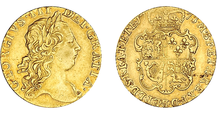 El poder de la guinea de oro inglesa en la América colonial