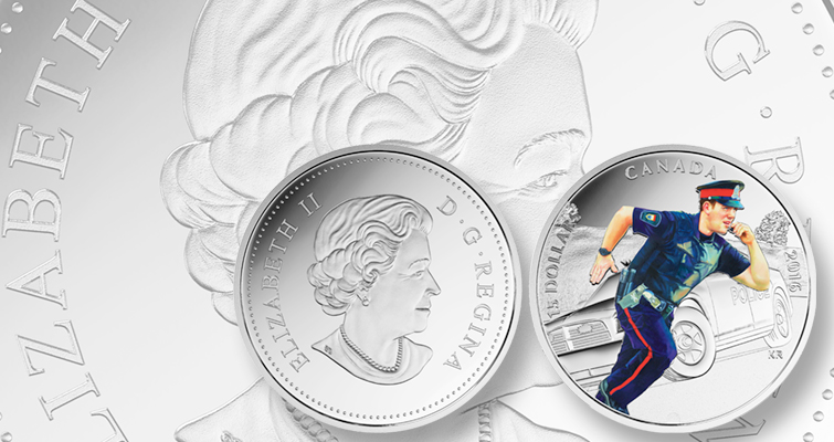 Canadá honra a la policía con una moneda de «Héroes Nacionales