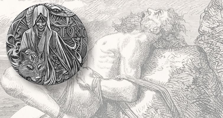 La serie de dioses nórdicos de Perth Mint se cierra con Loki