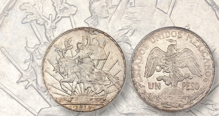 El peso Caballito es la primera moneda conmemorativa de México El peso Caballito es la primera moneda conmemorativa de México