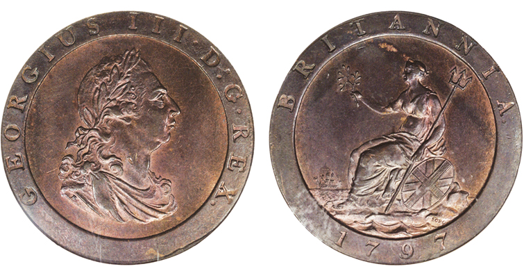 Las monedas del Reino Unido Cartwheel reflejan la Revolución Industrial