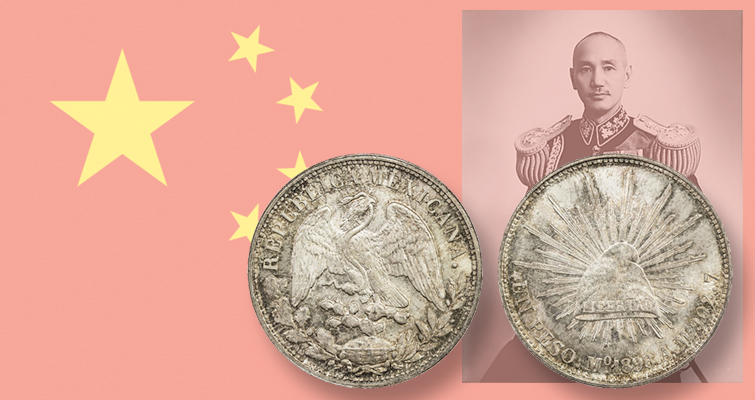 La participación estadounidense en la guerra de China incluye monedas La participación estadounidense en la guerra de China incluye monedas