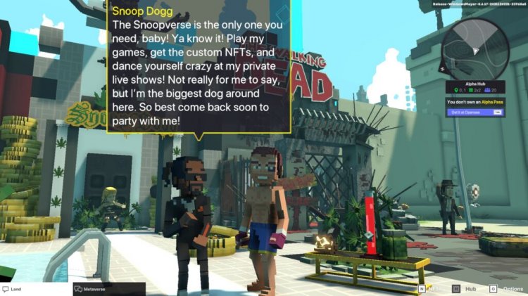 Sé el vecino virtual de Snoop Dogg’ en el metaverso