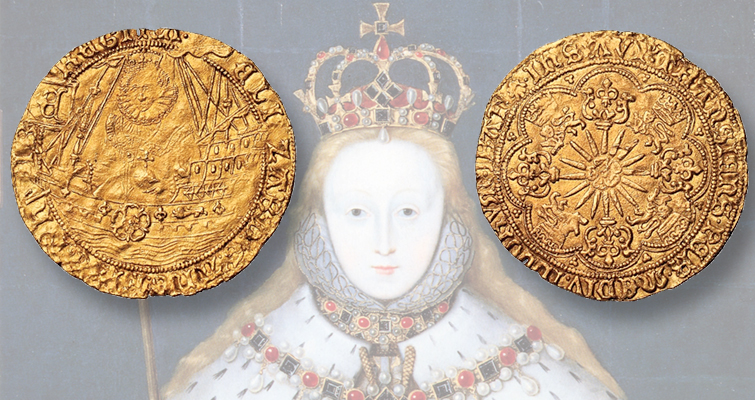 Una rara moneda de oro isabelina destaca en la próxima venta