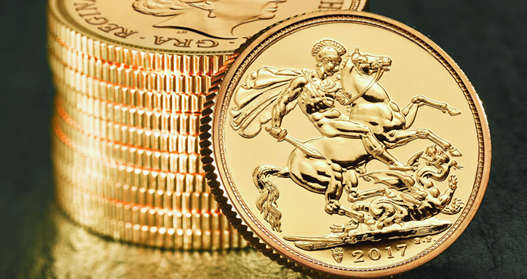 La Real Casa de la Moneda lanza soberanos de aniversario para 2017