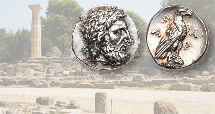 Se espera que una antigua moneda olímpica alcance los 30.000 dólares