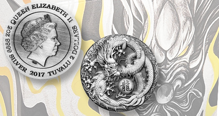 El Dragón de la Sabiduría protagoniza la moneda de plata de 2 onzas de Perth El Dragón de la Sabiduría protagoniza la moneda de plata de 2 onzas de Perth