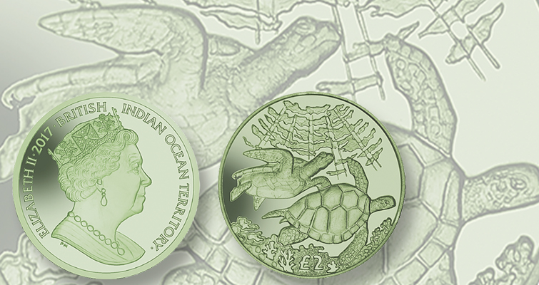 El Territorio Británico del Océano Índico emite 2 libras de titanio