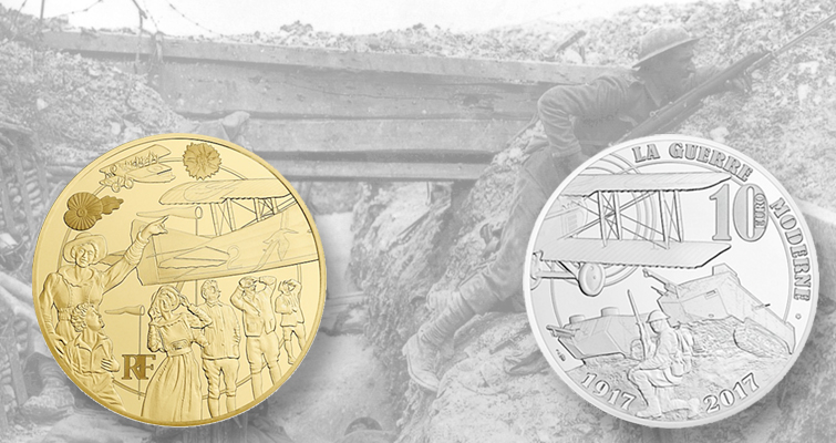Francia celebra el centenario de la Primera Guerra Mundial en plata y oro