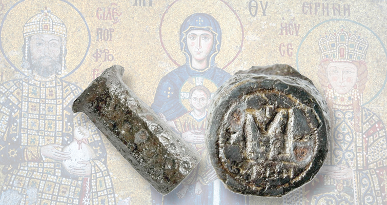 El único troquel de moneda bizantina conocido vuelve al mercado