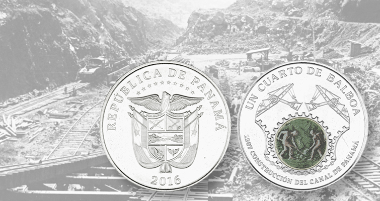 Panamá lanza un colorido cuarto de balboa circulante Panamá lanza un colorido cuarto de balboa circulante