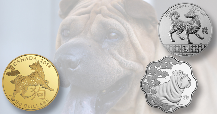 2018-canada-year-of-the-dog-coins