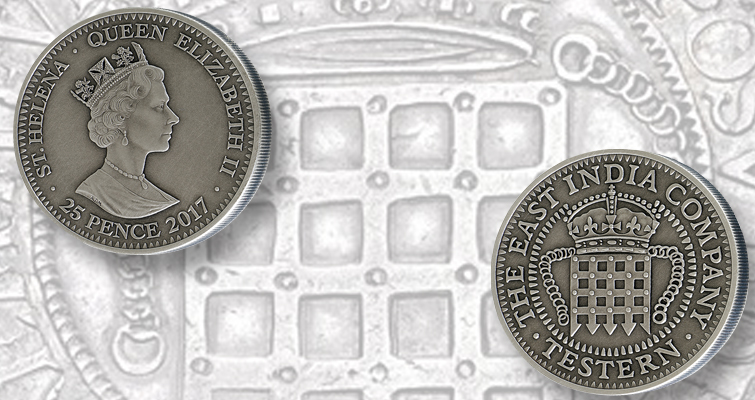 La Compañía de las Indias Orientales rinde homenaje a la histórica moneda de plata