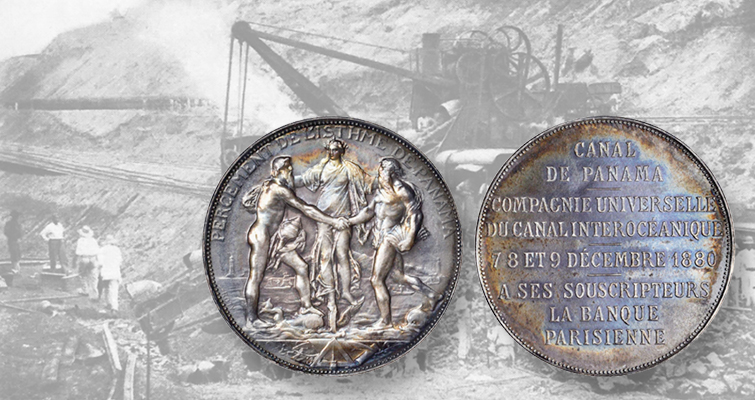 Medal aplaude los esfuerzos de Francia para construir el Canal de Panamá