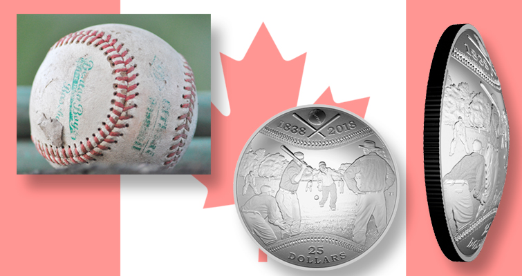 El RCM celebra la historia del béisbol canadiense en una moneda