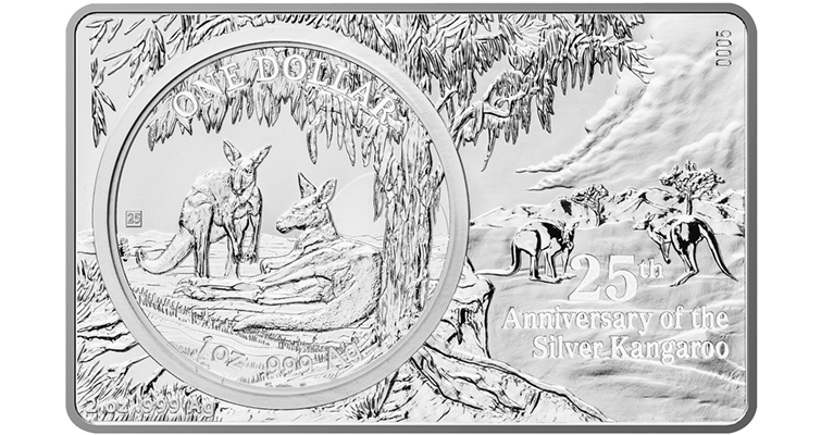 Australia emite una moneda y una barra de la serie del dólar canguro