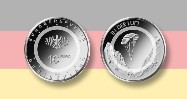 Alemania planea una moneda de 10 euros en polímero en 2019