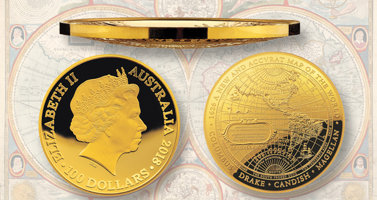 La RAM da forma dorada al histórico mapa de 1626