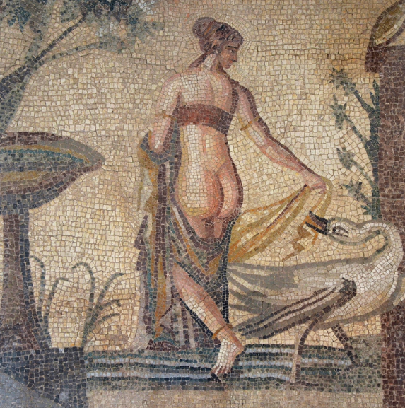 2020 CHIPRE Moneda de 5 euros «Leda y el cisne»