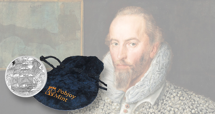 Pobjoy honra a Sir Walter Raleigh con nuevas monedas