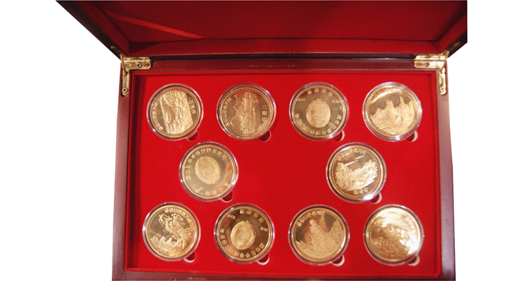 north-korean-coin-set