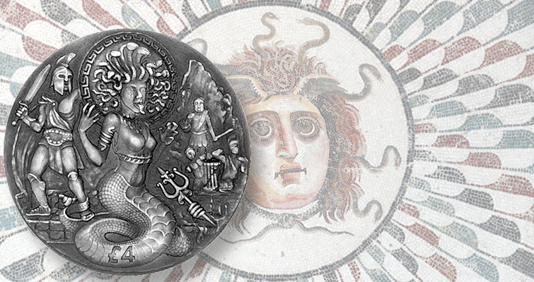 Pobjoy lanza una moneda de plata de 4 libras de la serie Medusa