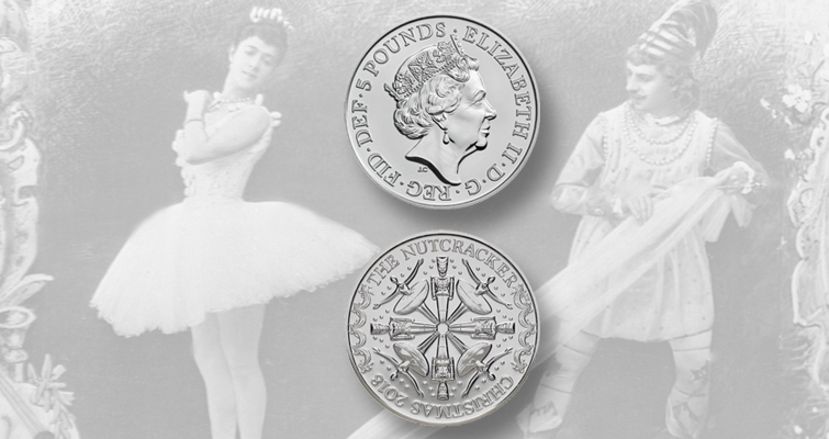 La Real Casa de la Moneda se acerca al Cascanueces con la última moneda de 5 libras