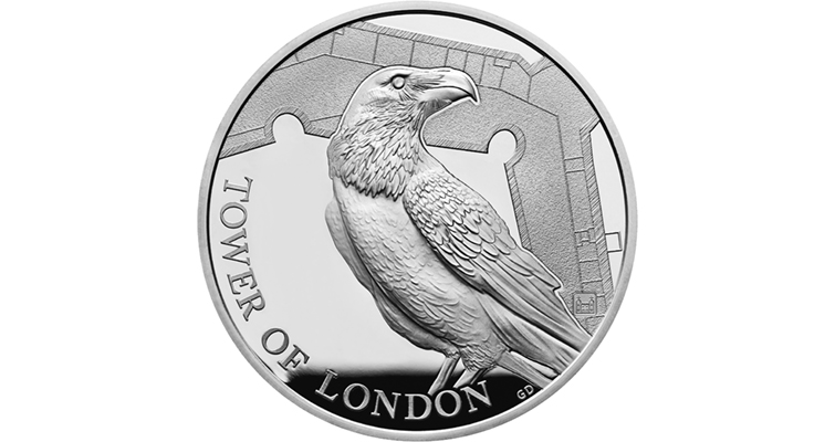uk19lrsp-the-tower-of-london-the-legend-of-the-ravens-2019-uk-5-silver-proof-coin-ukp48889-reverse