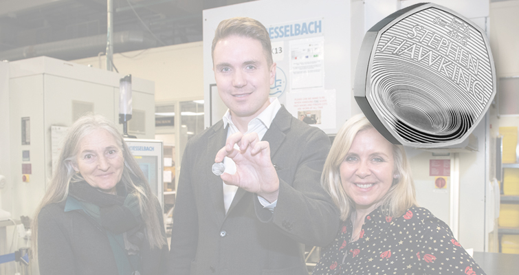 La Real Casa de la Moneda rinde homenaje a Stephen Hawking en sus monedas