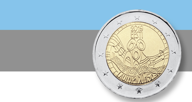 El nuevo 2€ destaca el festival de la canción del país