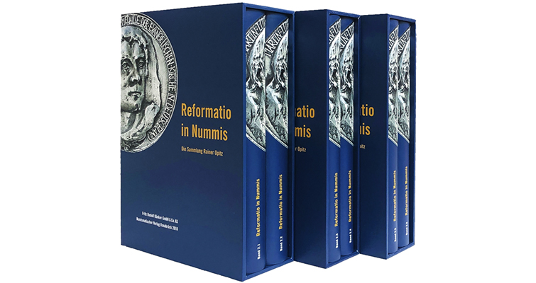 Un catálogo de seis volúmenes cubre la numismática de la Reforma