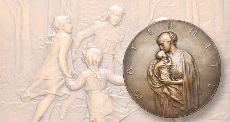 Las medallas de todo el mundo celebran a las madres, la maternidad