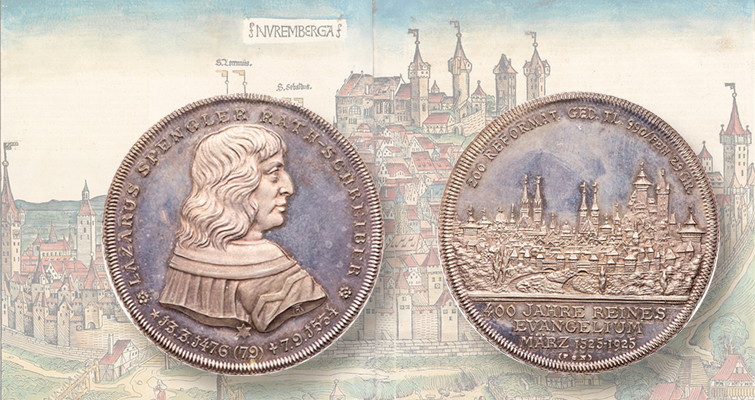 La medalla de la Reforma en la venta de Goldberg ofrece una lección de historia asequible