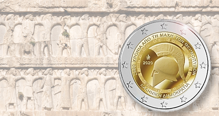 Grecia proyecta una moneda de 2 euros para conmemorar una antigua batalla