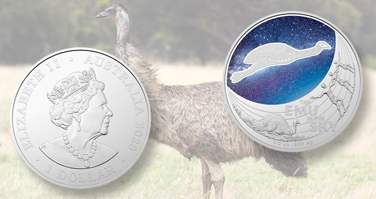 Australia celebra las maravillas celestes en una nueva moneda de plata