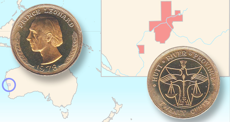 La micronación australiana Hutt River se disuelve y pone fin a la producción de monedas