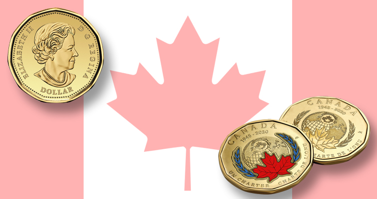 Canadá emite un dólar con motivo del 75º aniversario de la ONU